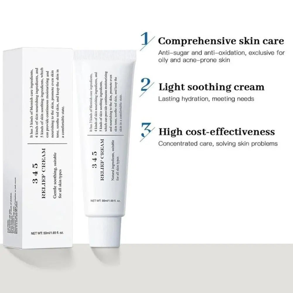 Korean Dr. 345 Antioxidant Relief Cream Gentle Vitamin C Serum Calming Moisturizer Cleansing Balm Soothing Hydrating Skin Care